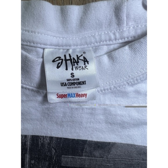 Shaka Wear Men's Heavyweight T-Shirt Pay Phone 1-800 3ELEVEN Graphic Print-Small - Picture 3 of 5